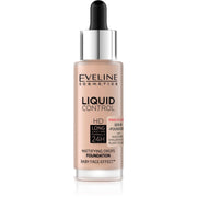 EVELINE COSMETICS LIQUID CONTROL SERUM FOUNDATION - 003 Ivory Beige - Cosmoshop - description
