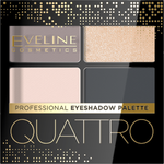 Eveline Cosmetics Professional Eyeshadow Palette Quattro 02 - Cosmoshop - description