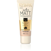 EVELINE COSMETICS SATIN MATT MATTIFYING & COVERING FOUNDATION 103 Natural - Cosmoshop - description