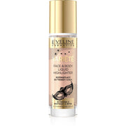 EVELINE COSMETICS VARIÉTÉ FACE & BODY LIQUID HIGHLIGHTER 01 Champagne Gold - Cosmoshop - description