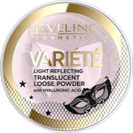 EVELINE COSMETICS VARIÉTÉ LIGHT REFLECTING TRANSLUCENT FACE & UNDER EYE LOOSE POWDER - Cosmoshop - description
