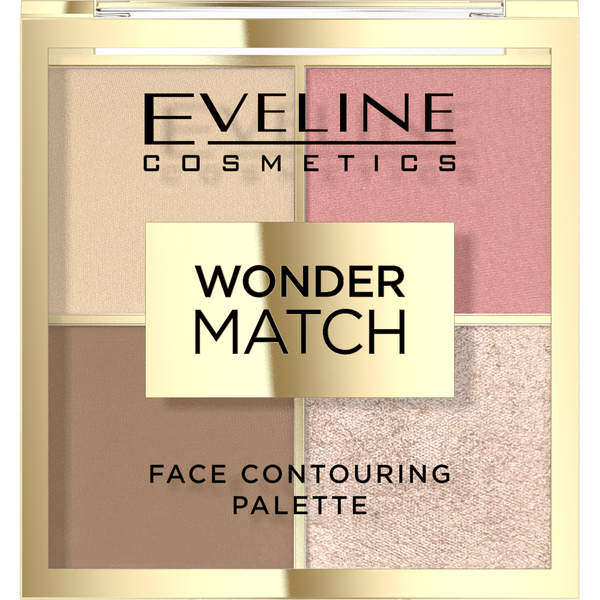 Eveline Cosmetics Wonder Match Face Contouring Palette - 01 - Cosmoshop - description