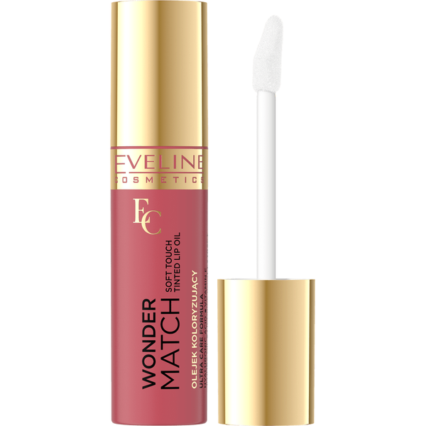 Eveline Cosmetics Wonder Match Soft touch tinted lip oil - 05 Watermelon juice - Cosmoshop - description