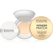 Eveline Cosmetics Wonder Match Translucent Loose Setting Powder with Amethyst Dust - Cosmoshop - description