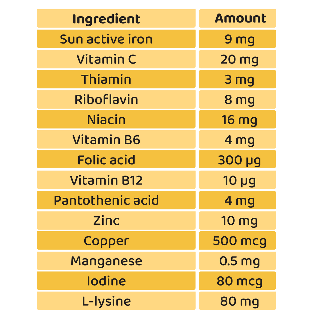 Croco fer syrup