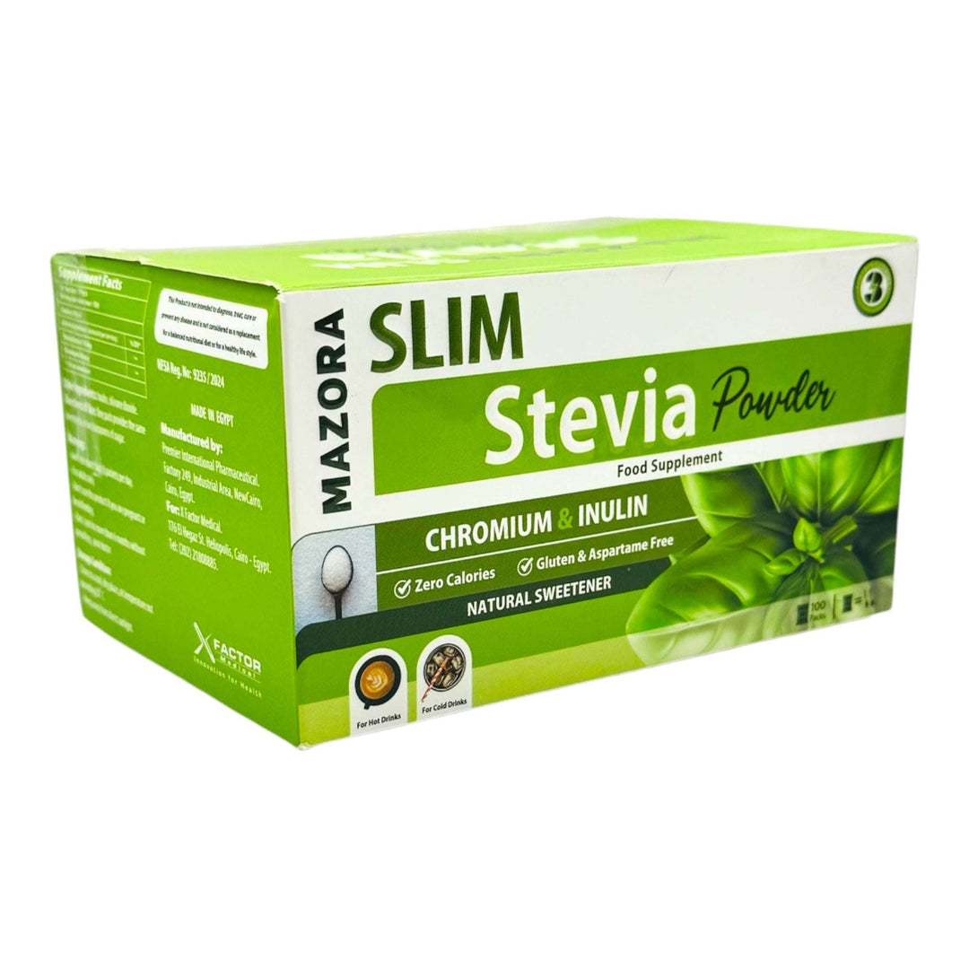 Mazora slim stevia 100 sachet - Cosmoshop