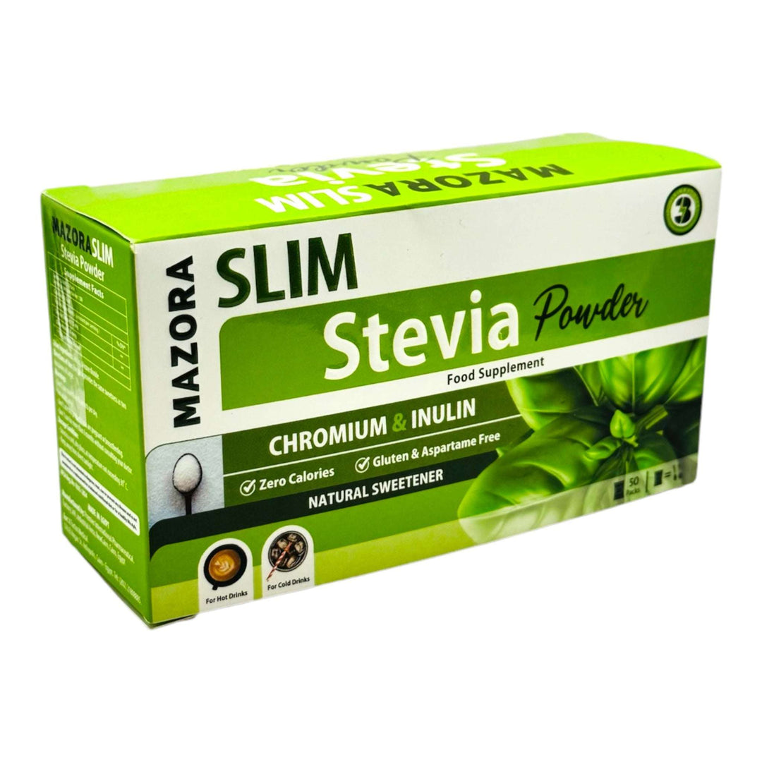 Mazora slim stevia powder 50 sachets - Cosmoshop