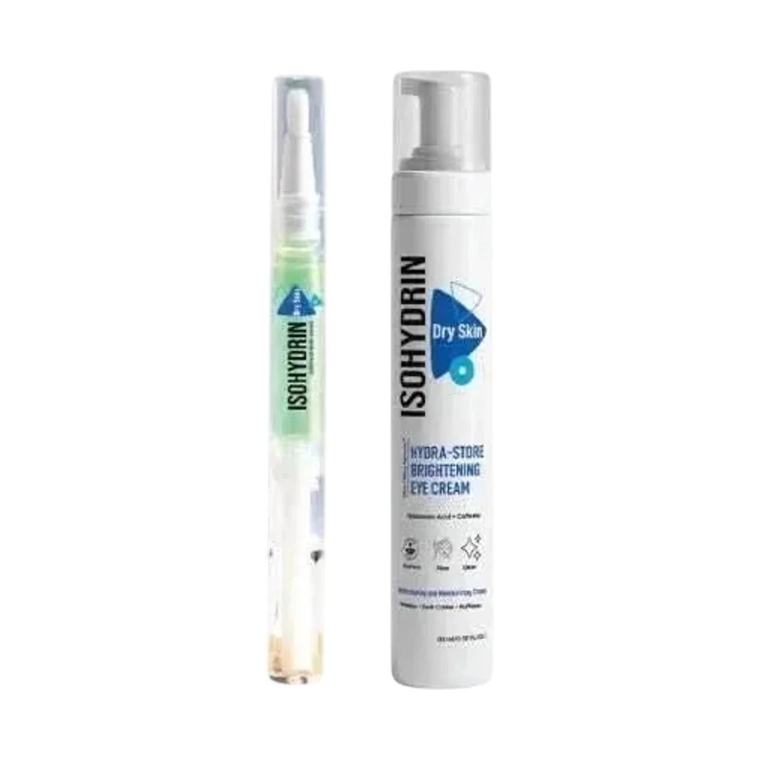 isohydrin eye cream + nail serum