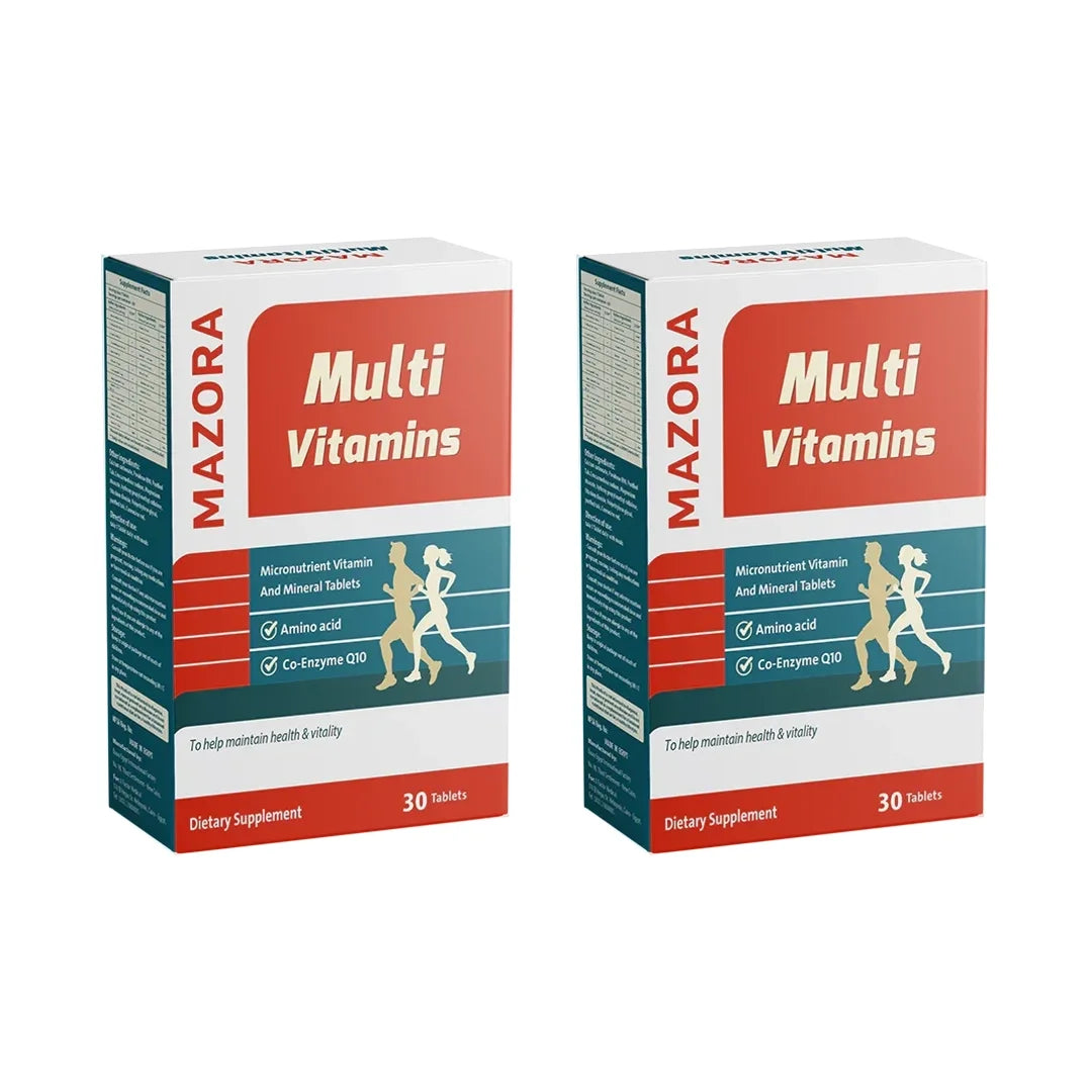 30 Cap Multivitamins Bundle - Energy, Immunity, Vitality Kit