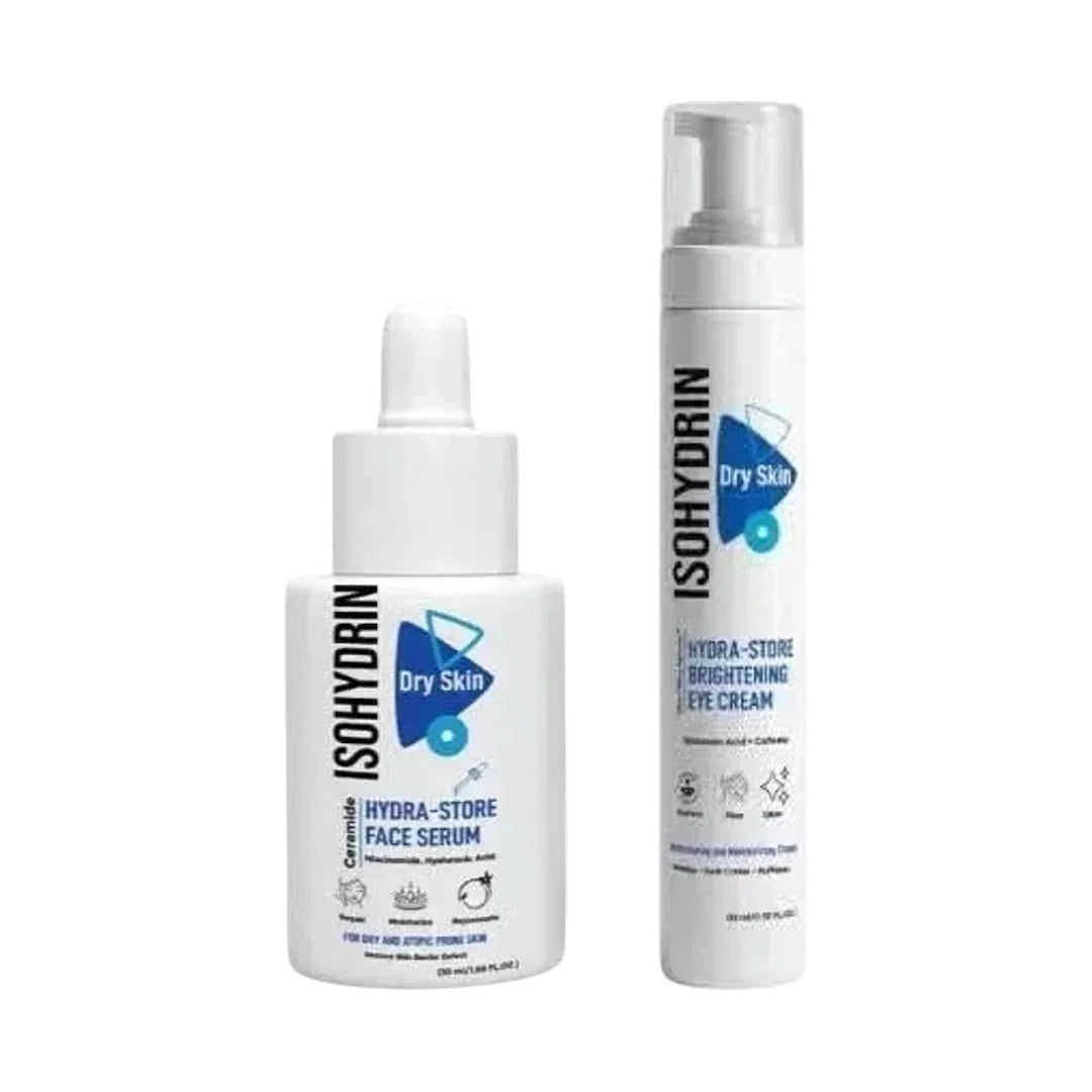 Isohydrin face serum + eye cream