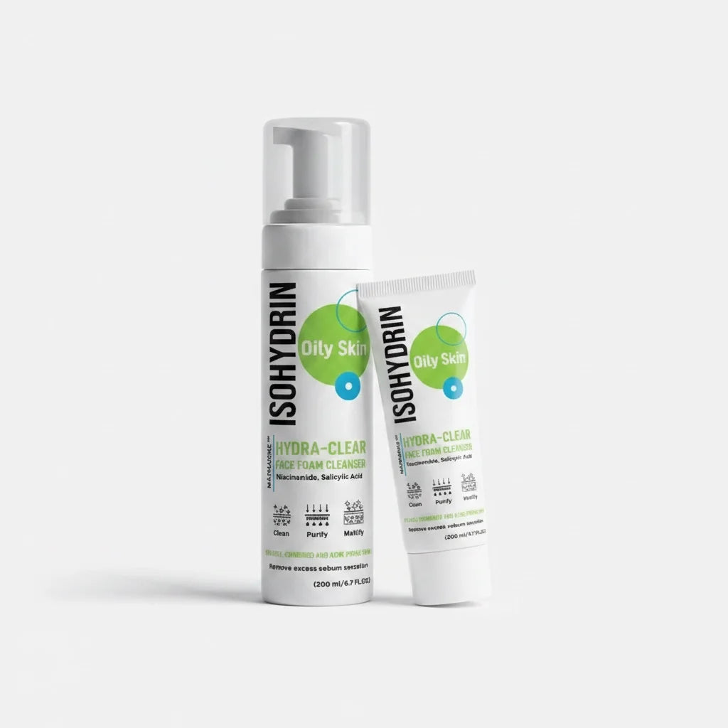 isohydrin hydraclear cleanser + peel off mask free
