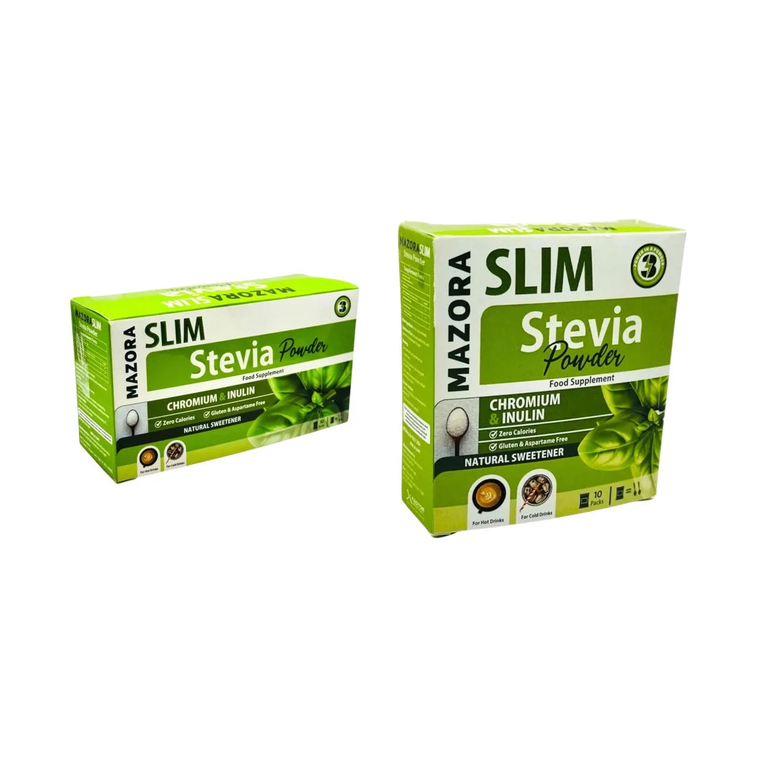 Mazora Slim Stevia Powder Bundle - 60 Sachets