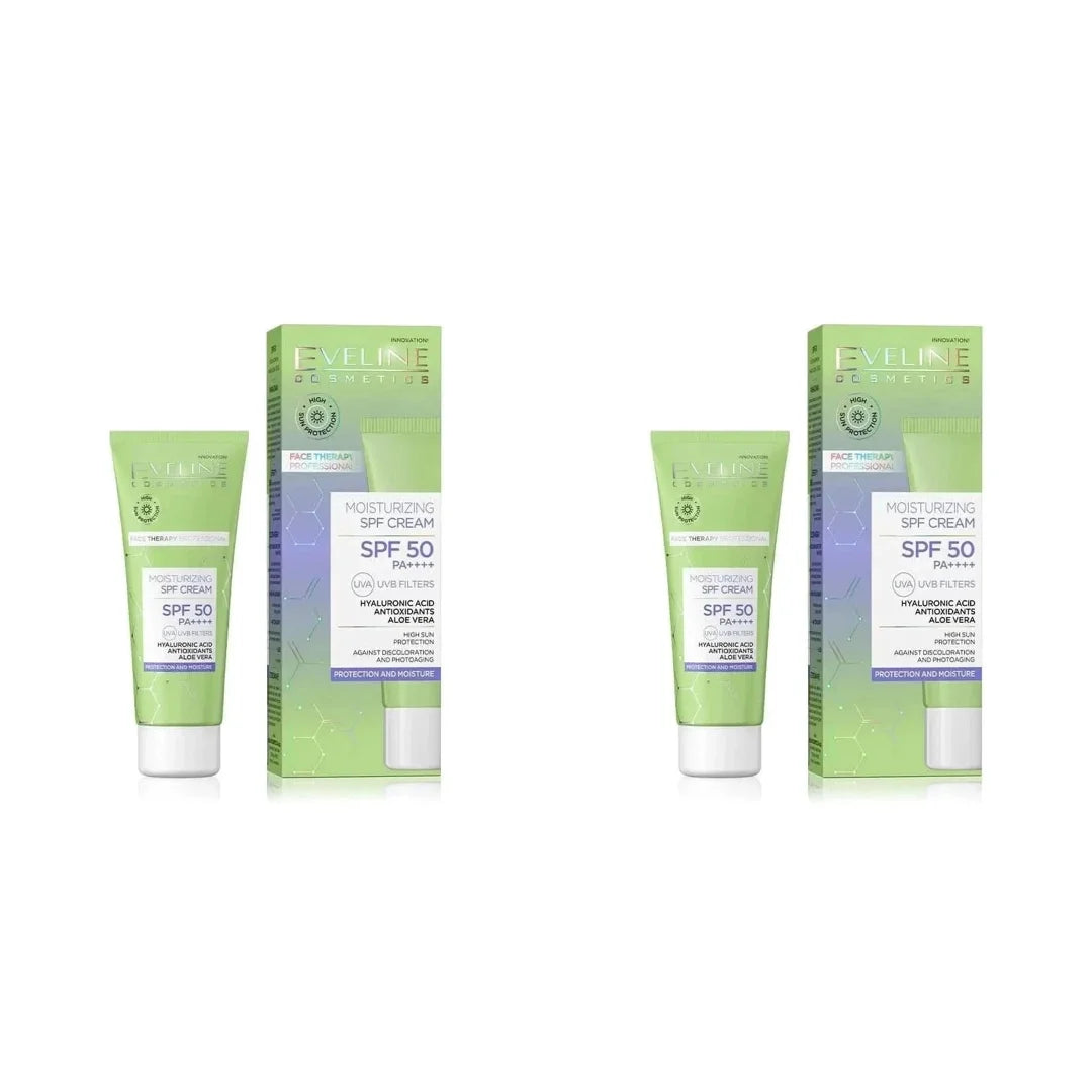Moisturizing Cream Spf 50 Duo Pack