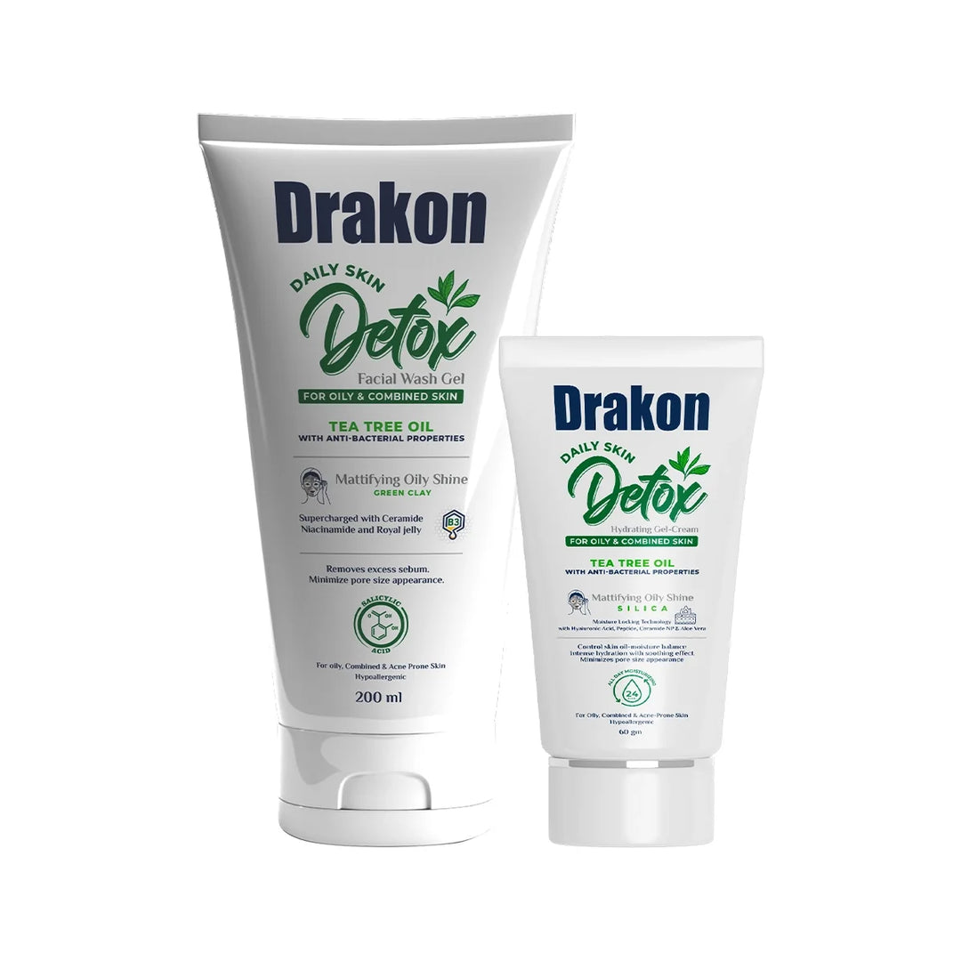 Detox Gel Wash + Hydrating Cream