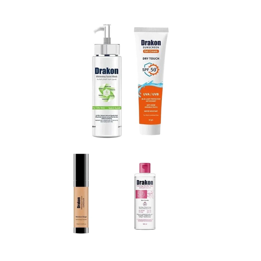 Drakon Skincare Essentials Pack for Brighter Skin