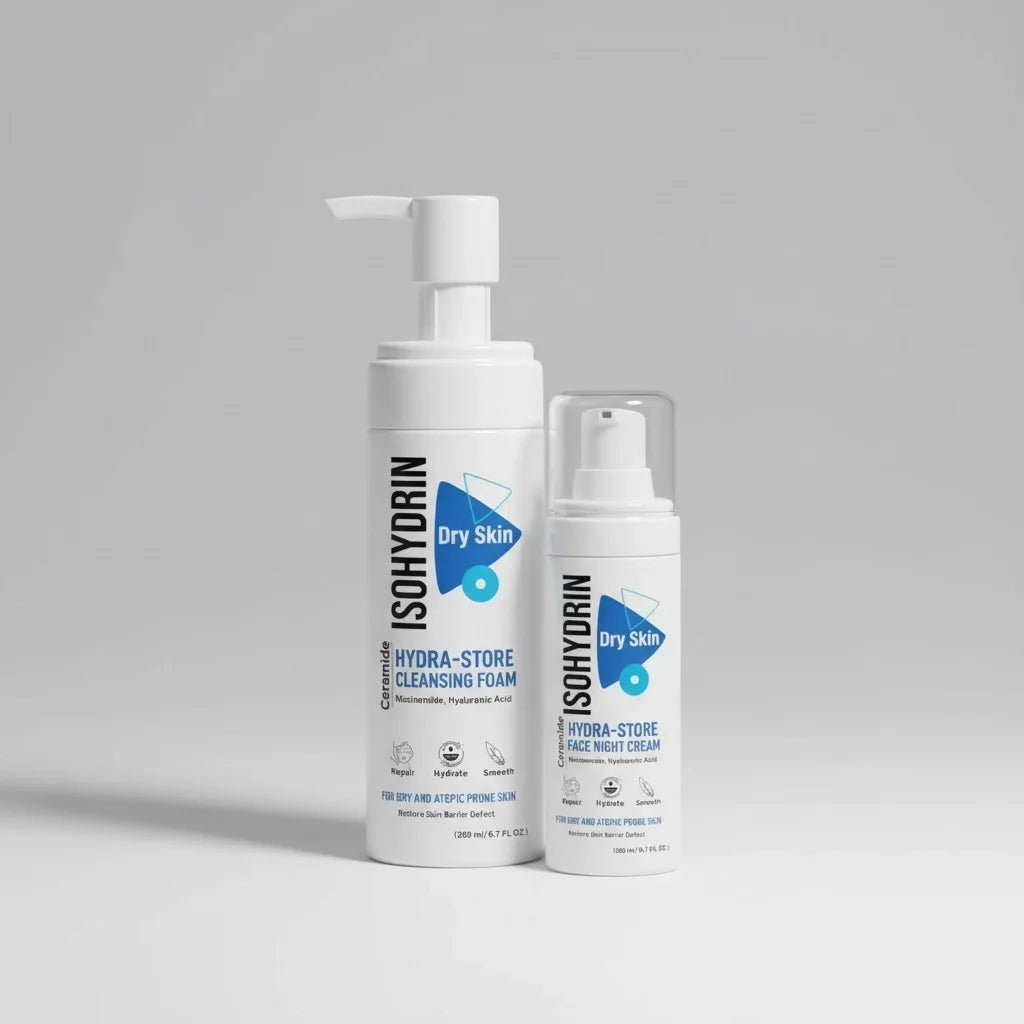 Night cream + dry skin foam cleanser