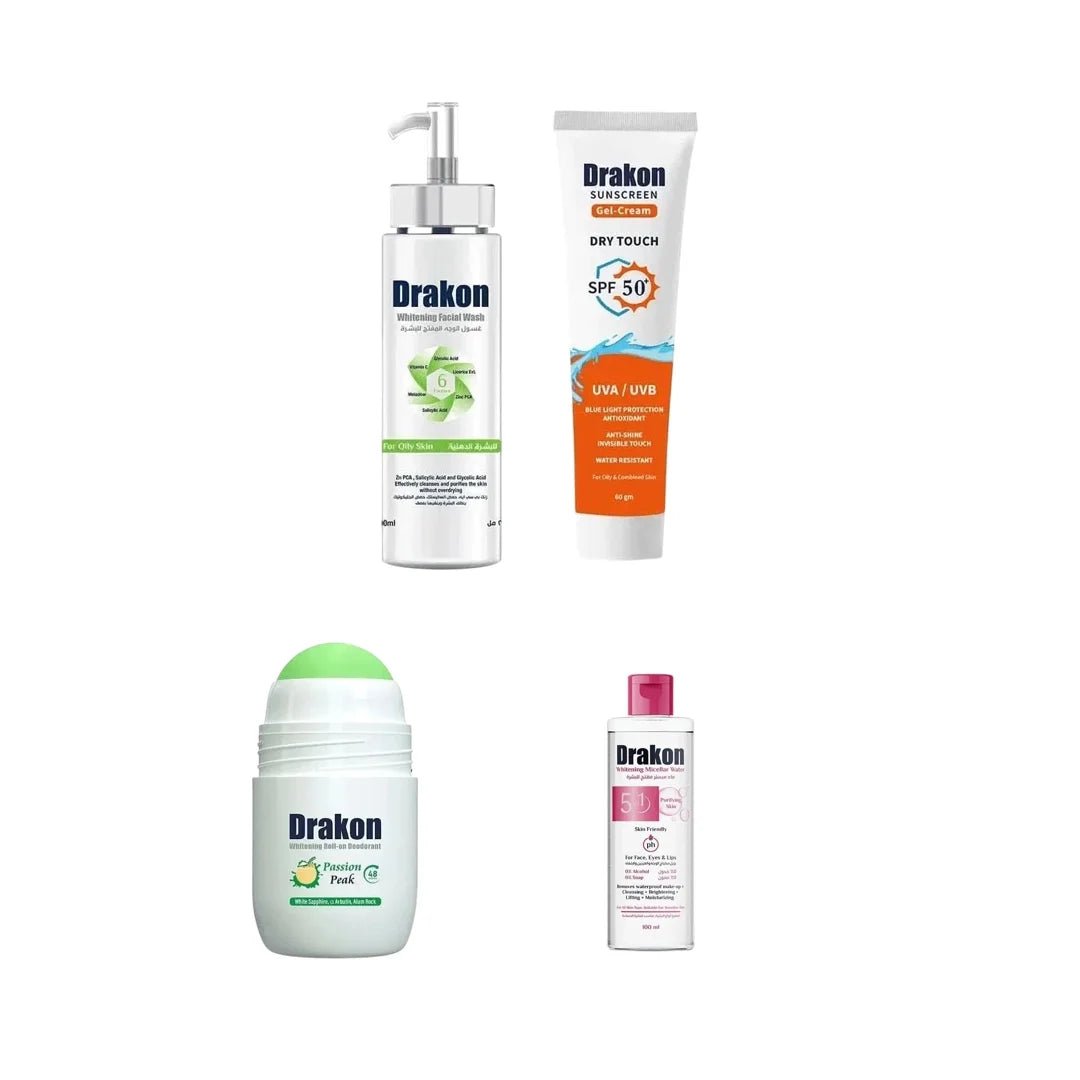 Drakon Skincare Essentials 4-Piece Bundle