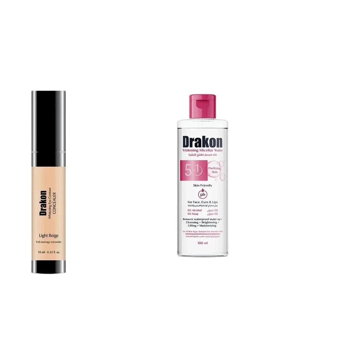 Drakon Whitening Eye & Micellar Water Duo Pack