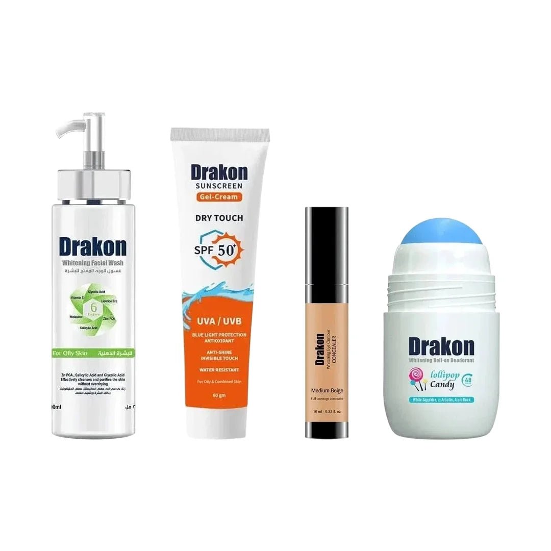 Drakon Ultimate Skin Care Pack for Oily Skin