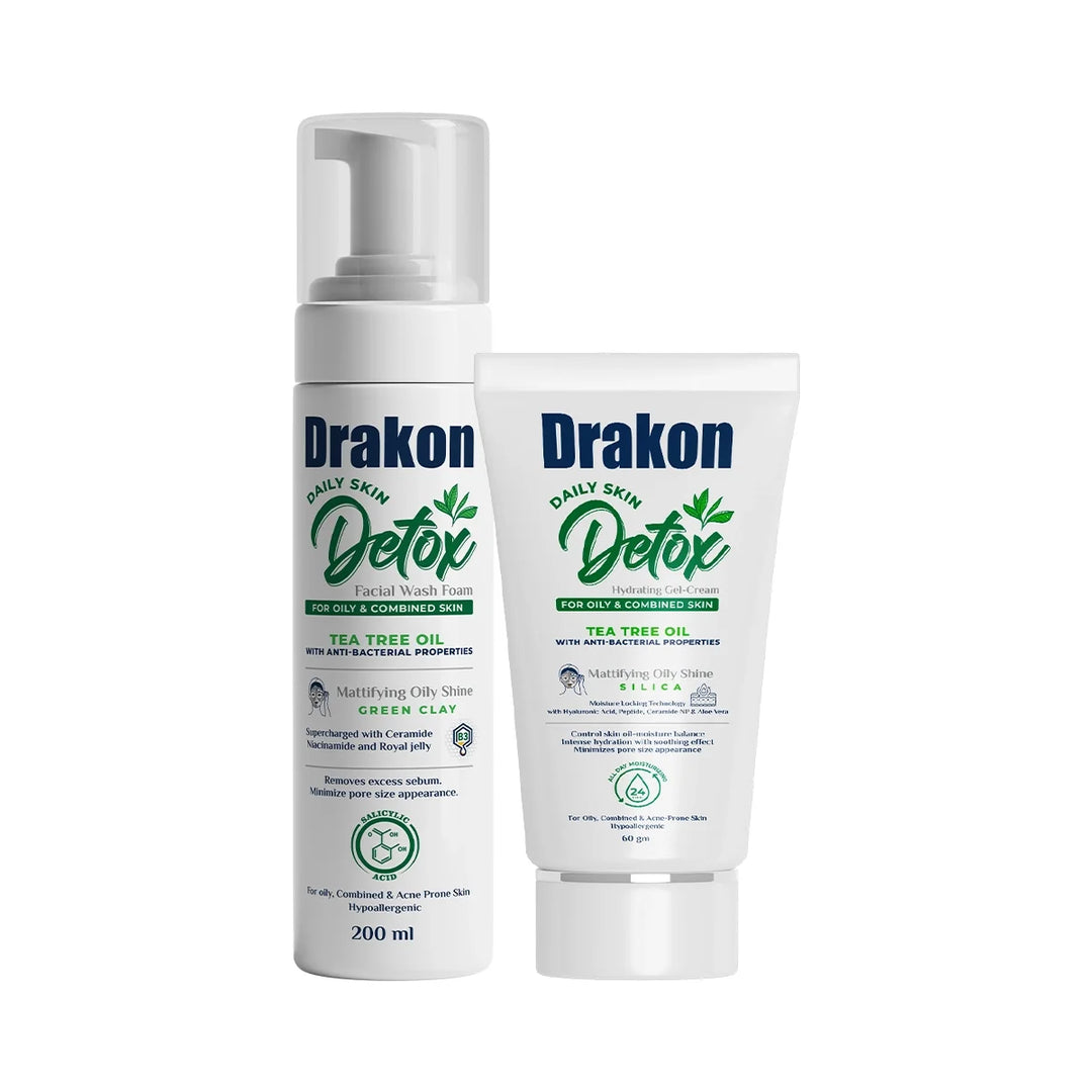 Detox Foam Wash + Hydrating cream