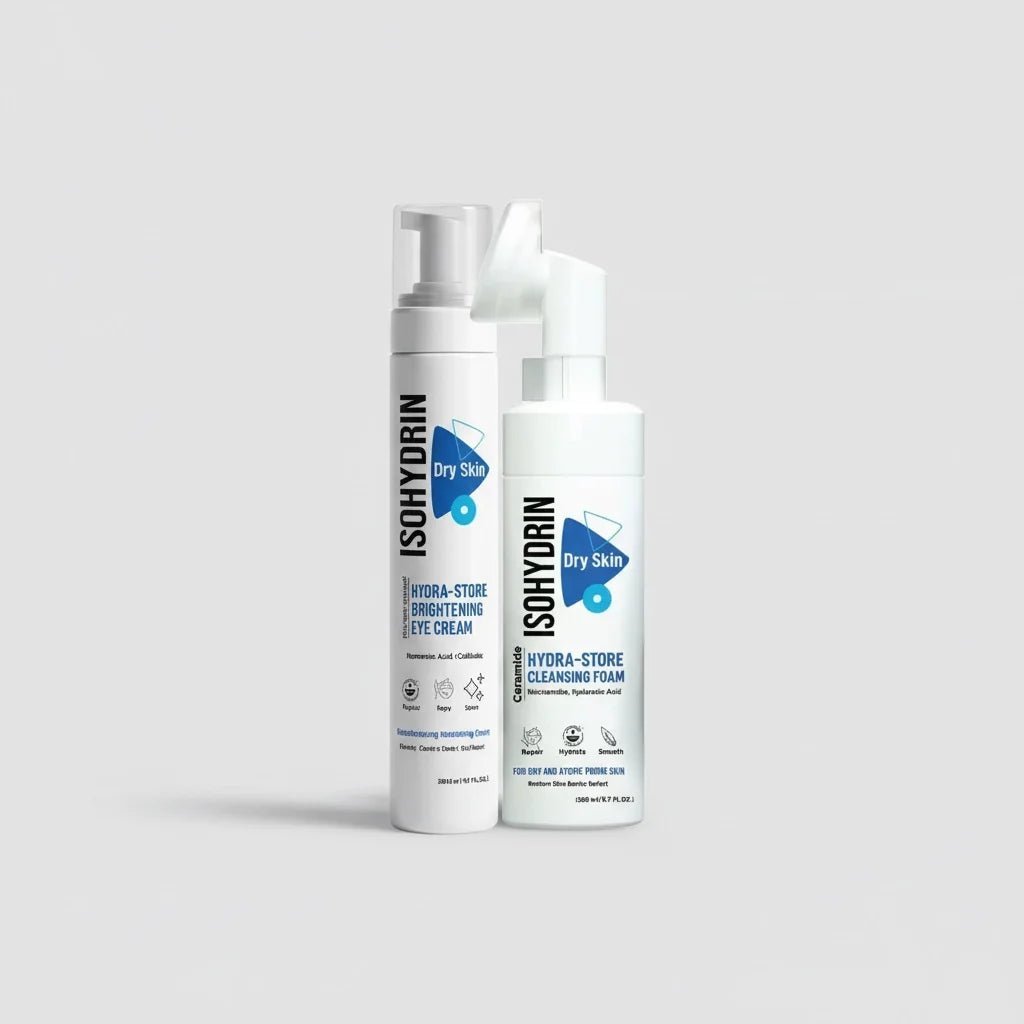 Eye Cream+ Dry Skin Foam Cleanser