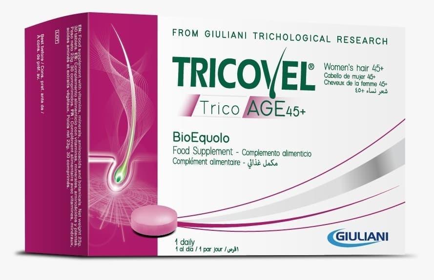 Tricovel® Trico AGE 45+ BioEquolo Tablets - Cosmoshop