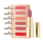 EVELINE COSMETICS VARIÉTÉ SATIN LIPSTICK 01 Rendez-Vous