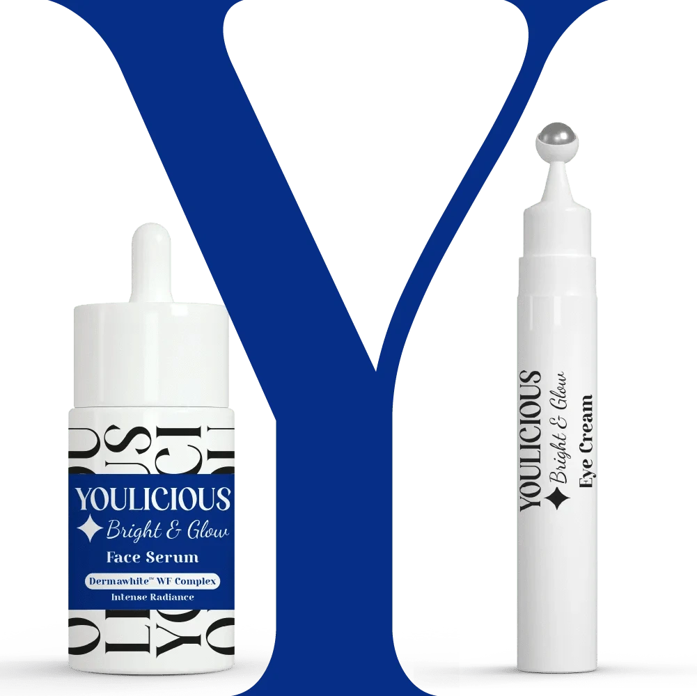 Youlicious Bright & Glow face serum + eye cream - Cosmoshop