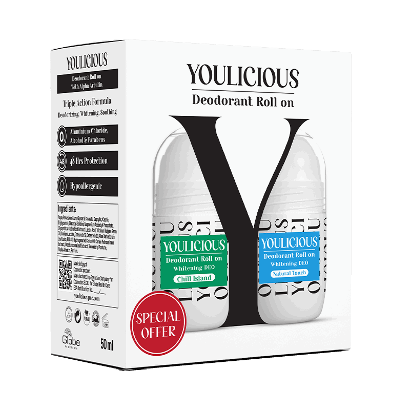 Youlicious Deodorant Roll - on Promo ( chill island+Natural touch) - Cosmoshop