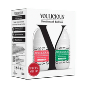 Youlicious Deodorant Roll-on promo (naughty fruity+chill island) - Cosmoshop