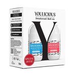 Youlicious Deodorant Roll-on promo (naughty fruity+Natural touch) - Cosmoshop