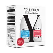 Youlicious Deodorant Roll-on promo (naughty fruity+Natural touch) - Cosmoshop