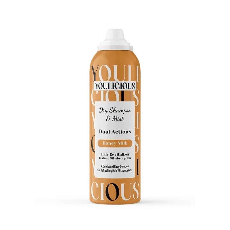 YOULICIOUS DRY SHAMPOO & MIST HONEY MILK - Cosmoshop