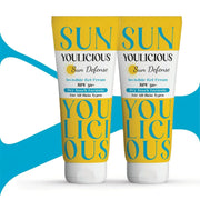 Youlicious Sun Defense Invisible gel cream promo 2 pcs - Cosmoshop