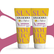 Youlicious Sun Defense velvet gel promo 2pcs - Cosmoshop